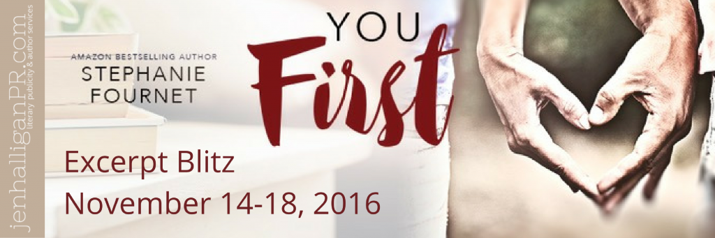 YOU FIRST by Stephanie Fournet | JenHalliganPR.com