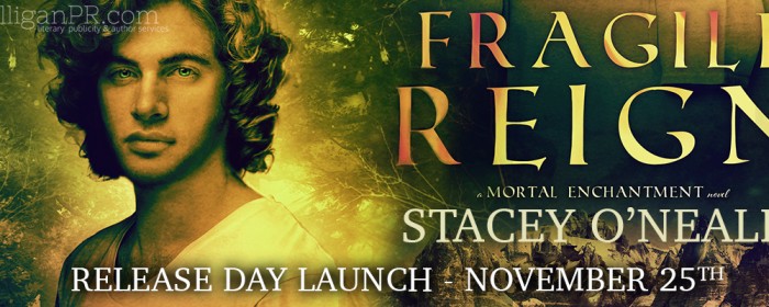 Release + Giveaway | FRAGILE REIGN by Stacey O’Neale
